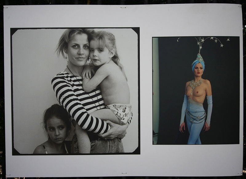 tn_5, Q-ltura – pisał i pstrykał FotoMaximus Wystawa „Kobiety” Annie Leibovitz na ogrodzeniu Ogrodu Botanicznego Uniwersytetu Warszawskiego - od 16 kwietnia do 15 maja.