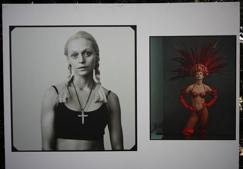 tn_6, Q-ltura – pisał i pstrykał FotoMaximus Wystawa „Kobiety” Annie Leibovitz na ogrodzeniu Ogrodu Botanicznego Uniwersytetu Warszawskiego - od 16 kwietnia do 15 maja.