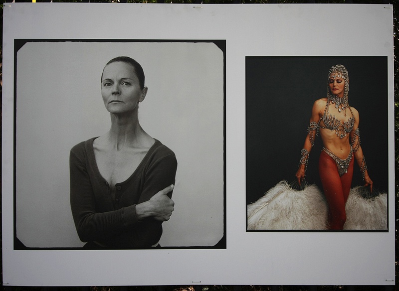 tn_7, Q-ltura – pisał i pstrykał FotoMaximus Wystawa „Kobiety” Annie Leibovitz na ogrodzeniu Ogrodu Botanicznego Uniwersytetu Warszawskiego - od 16 kwietnia do 15 maja.