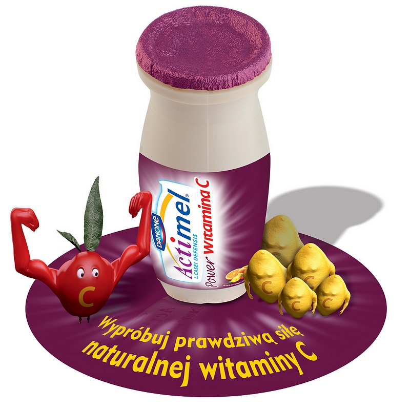 Actimel Acerola projekt graficzny Zbyszek - outlinestudio <outlinestudio@wp.pl>