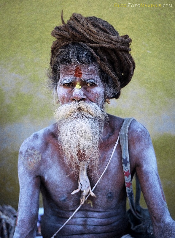 Sadhu, Napal, fotograf Marcin Lewandowski