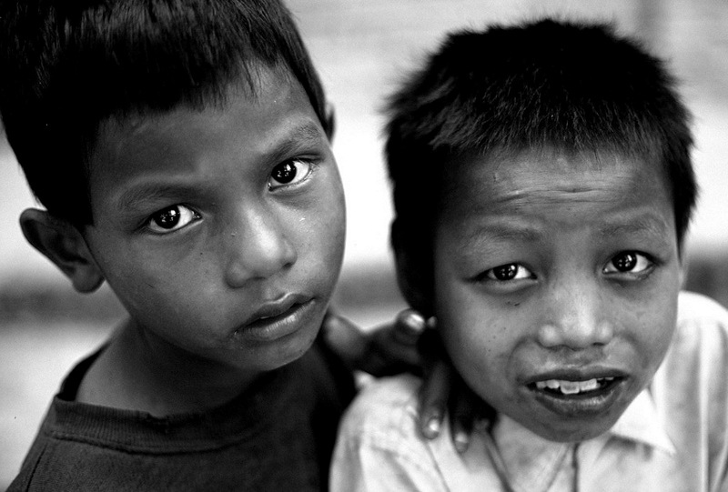dzieci Nepalu